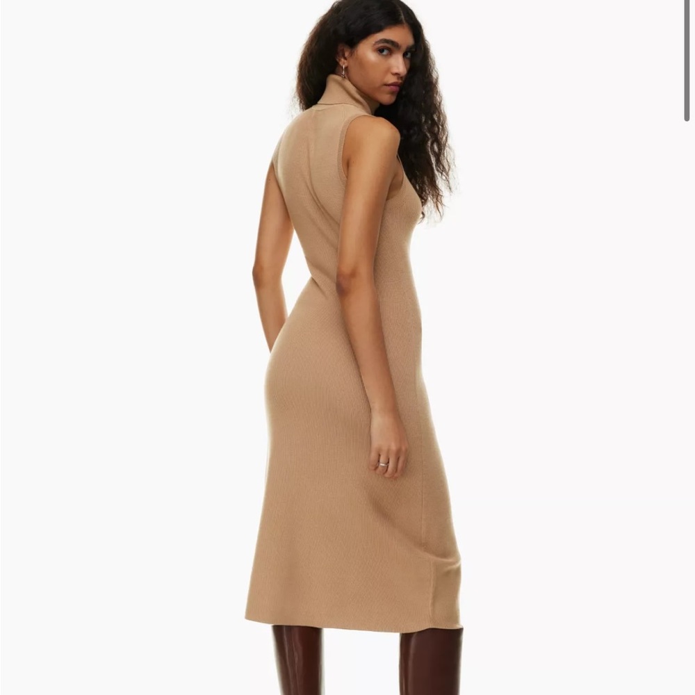 WILFRED MIMI DRESS IN HEATHER BONE BNWT
